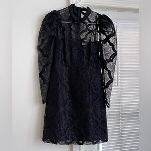 Sandro “Coeur” Lace Dress